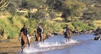 Riding in Kenya