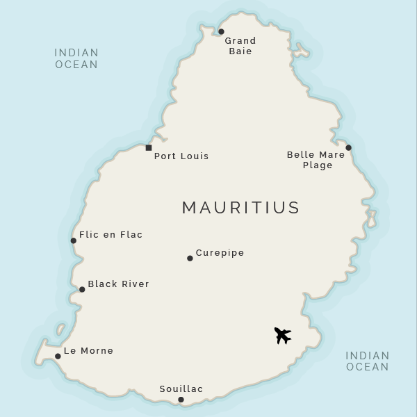 Map of Mauritius